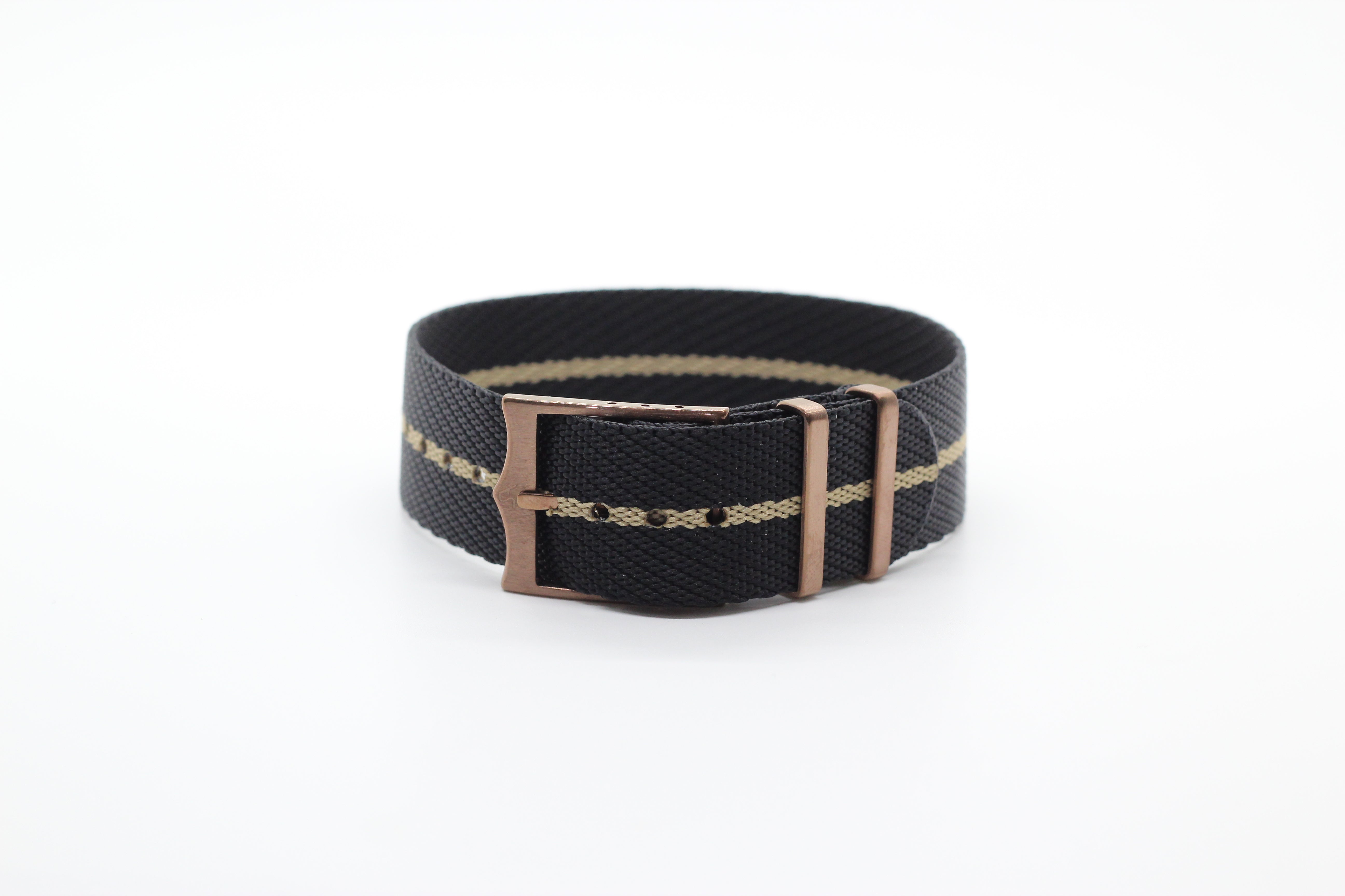 Bronze Hardware NATO Strap