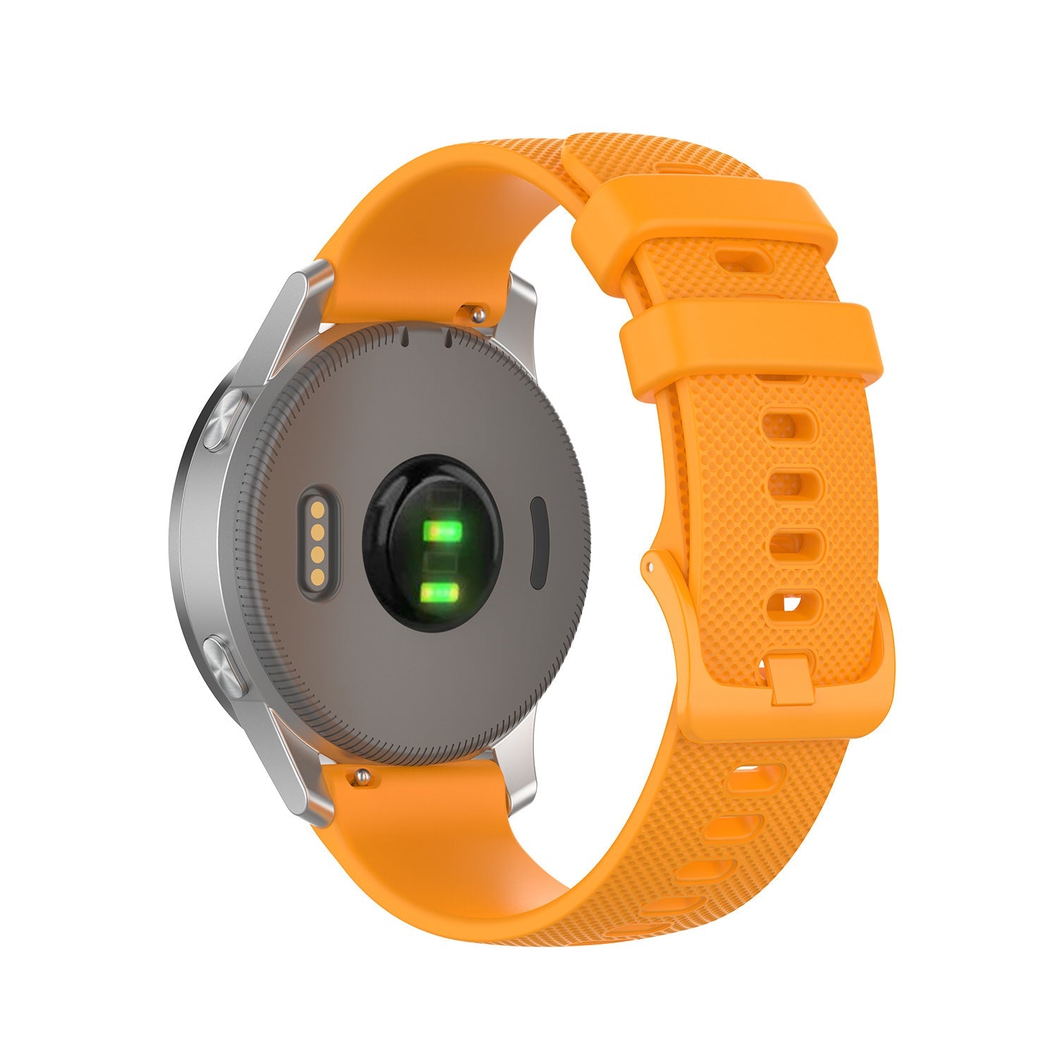 Classic Silicone Orange with matching buckle for Galaxy Fit3