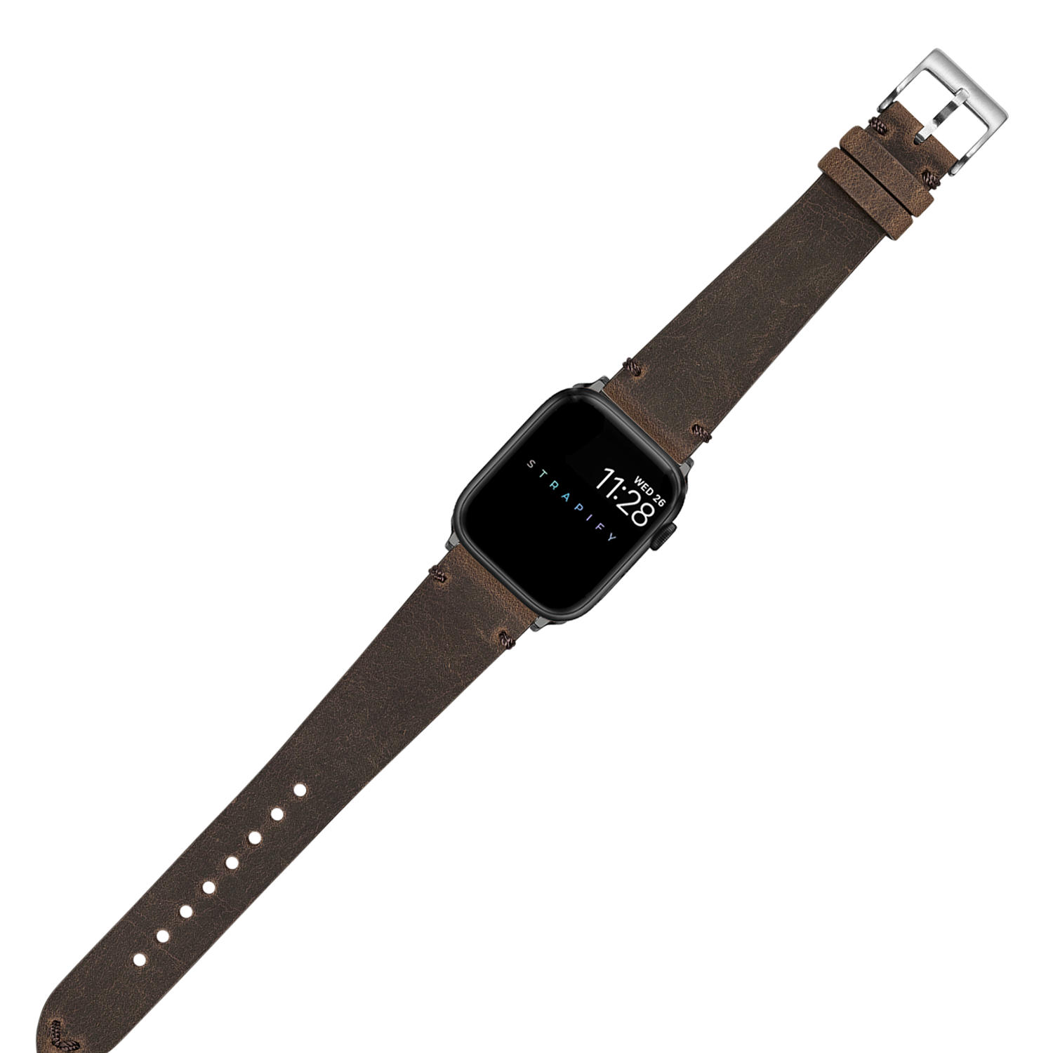 [Apple Watch] Vintage Crazy Horse Leather  - Brown