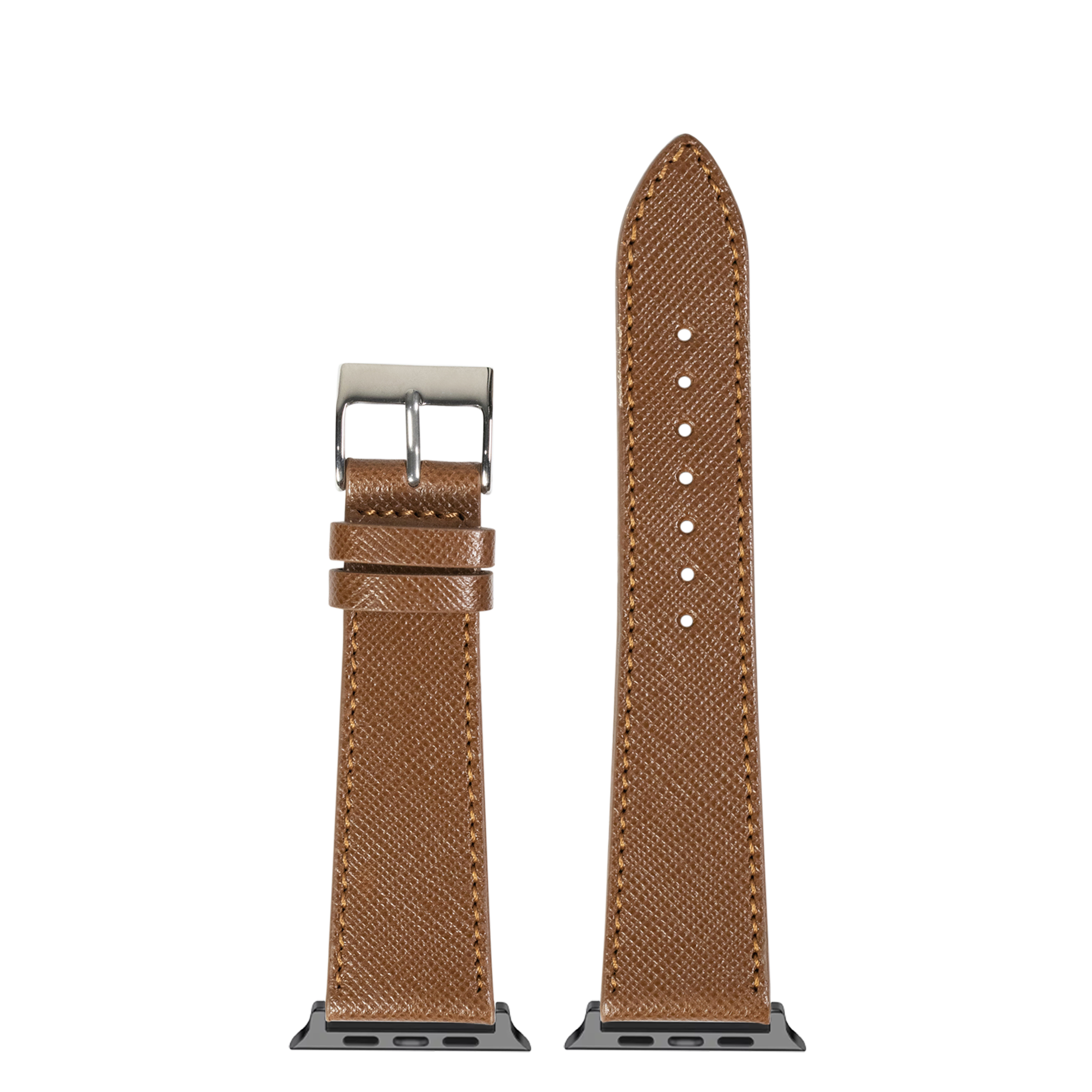 [Apple Watch] Saffiano Leather - Brown