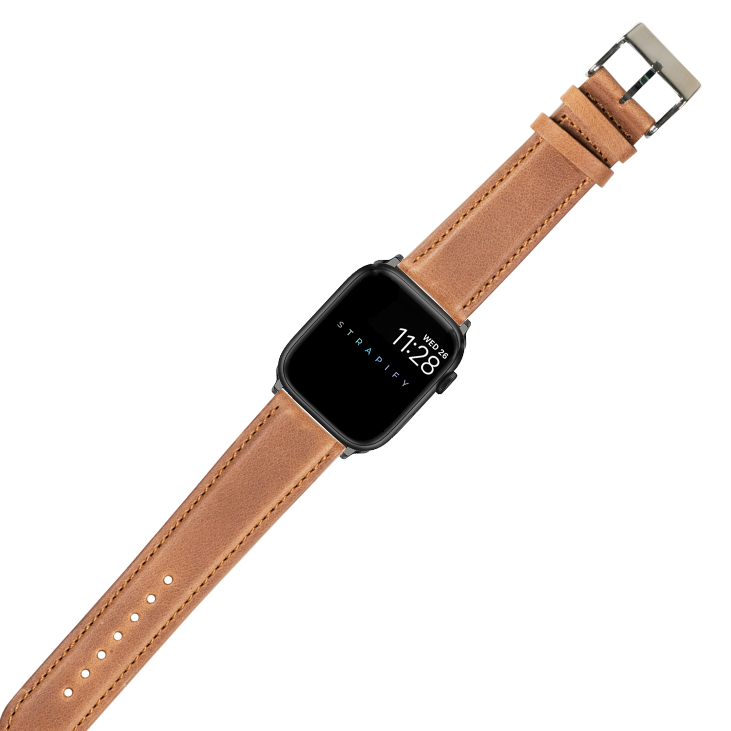 [Apple Watch] Padded Leather - Brown
