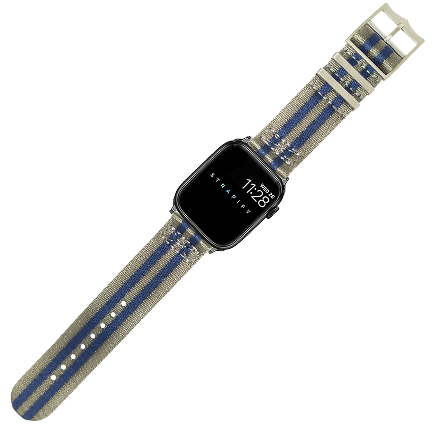 [Apple Watch] Ultra Militex - Blue Steel
