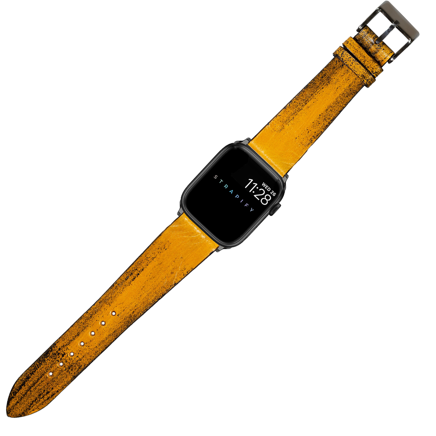 [Apple Watch] Vintage Leather - Smoked Yellow