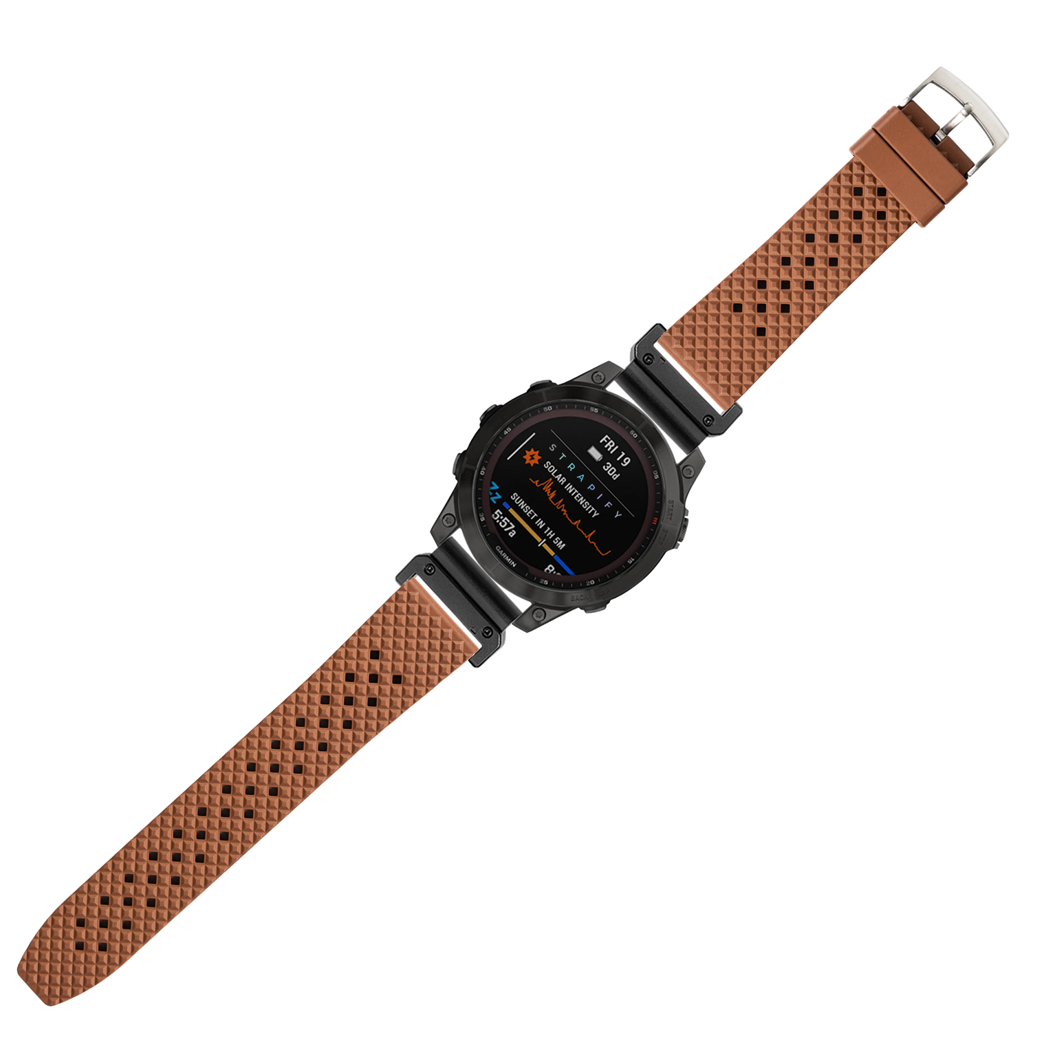 [QuickFit] King Honeycomb FKM Rubber - Brown 26mm