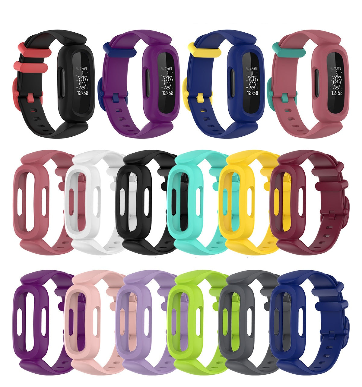 FitBit Ace 3 Inspire 2 Flexi Silicone fitbit-ace-3-inspire-2-flexi-silicone