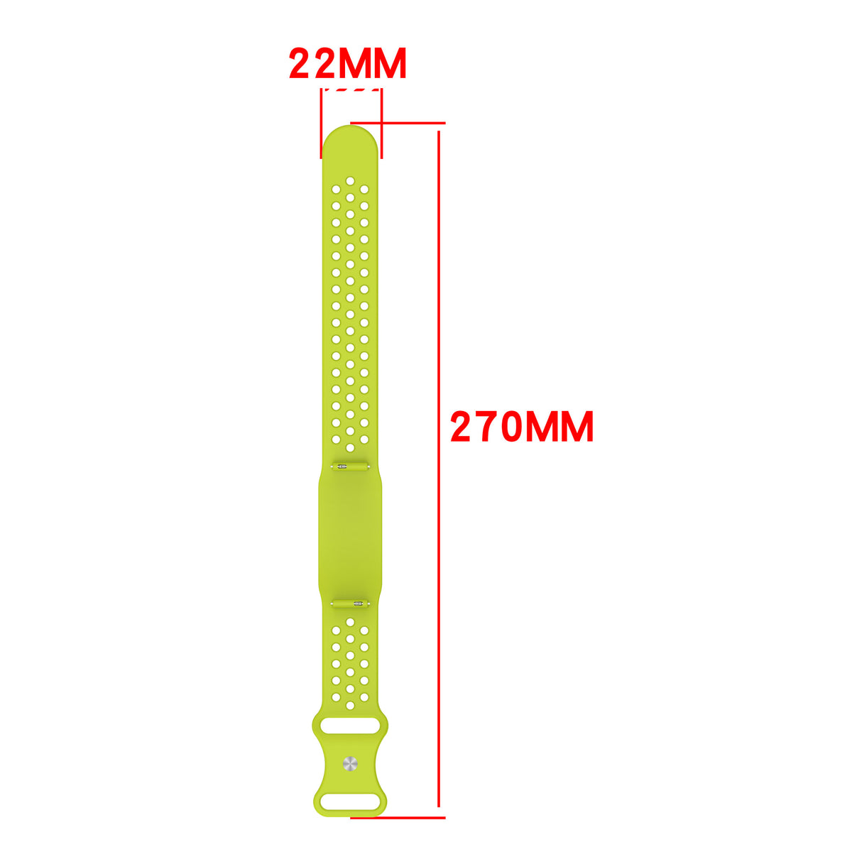Garmin Cirqa Breathable Sports Silicone - dimensions and profile