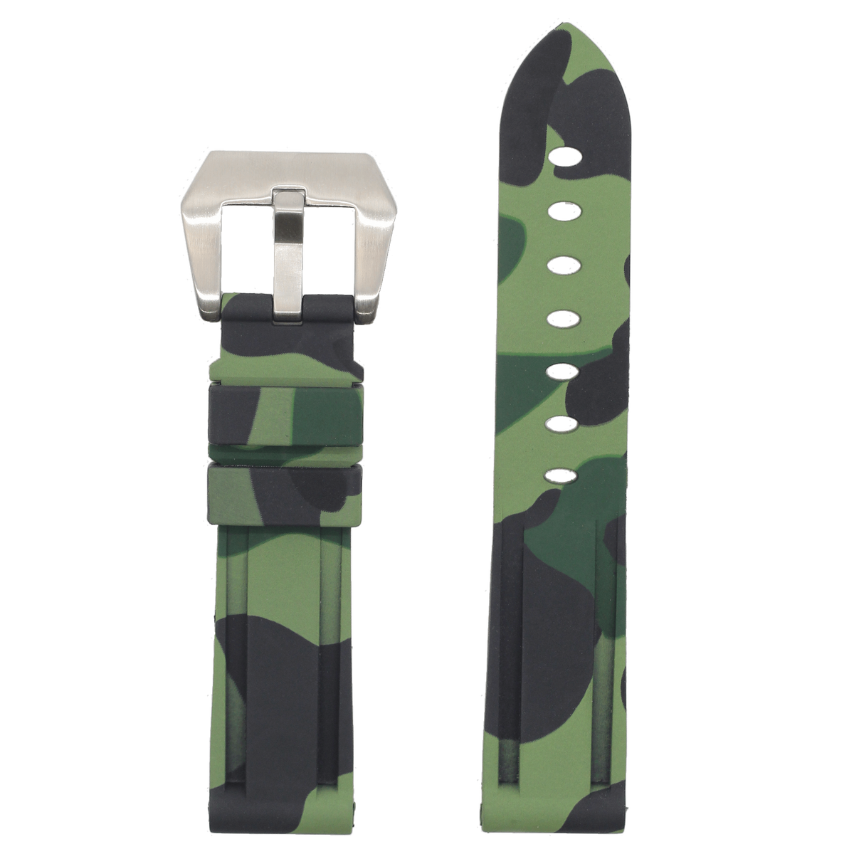 Camo Flexi Rubber - Green for Pixel Watch 3-5 45mm