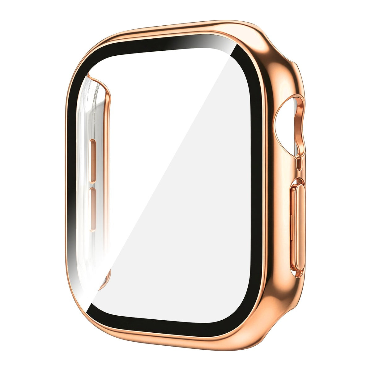 Apple Watch Series 12 Protective Case - Electroplated Rose Gold