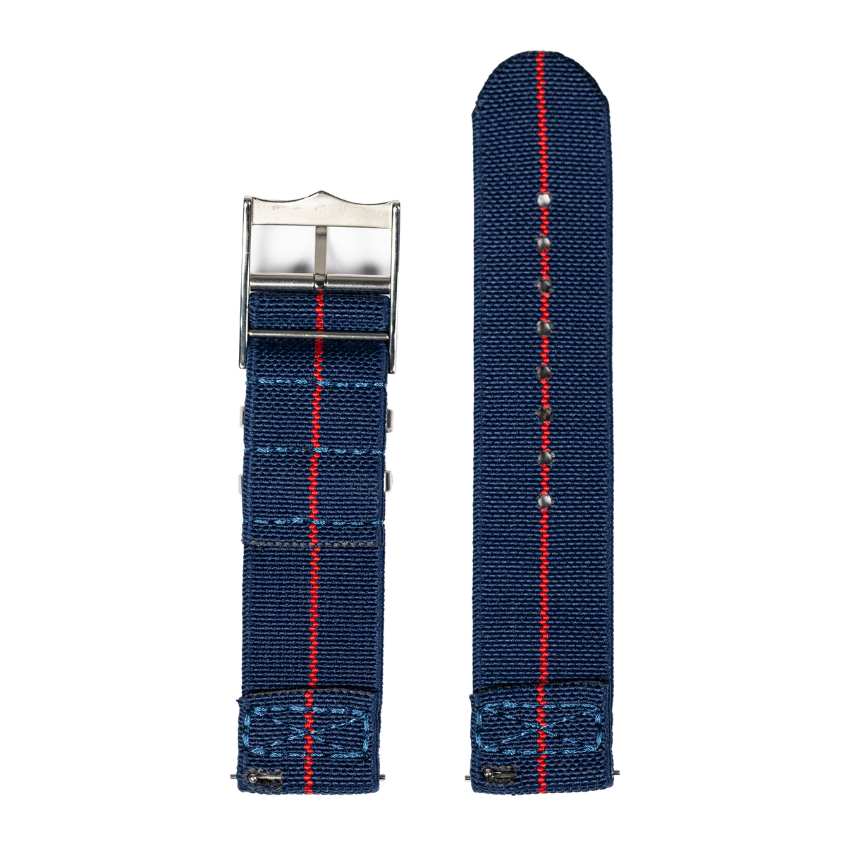ElastoFlex - Navy Blue/Red for Pixel Watch 3-5 45mm