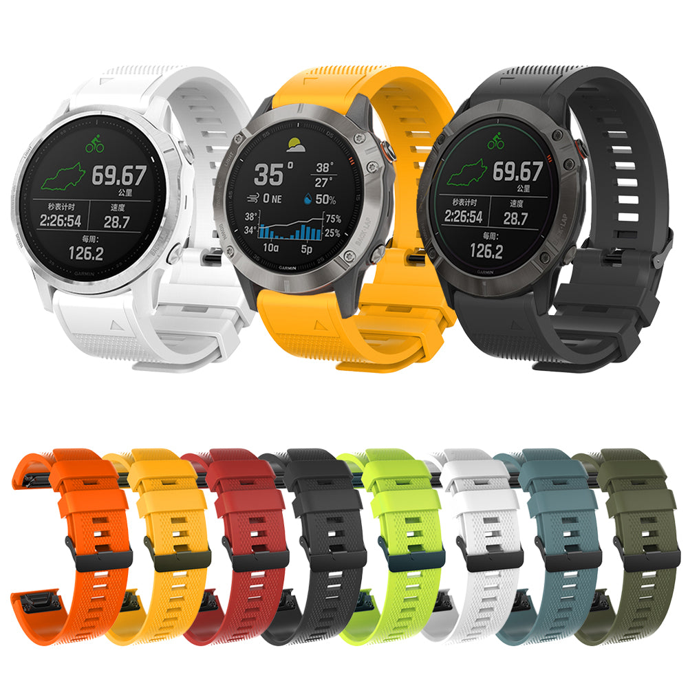 Garmin QuickFit Silicone for Fenix 5S / 6S - Strapify