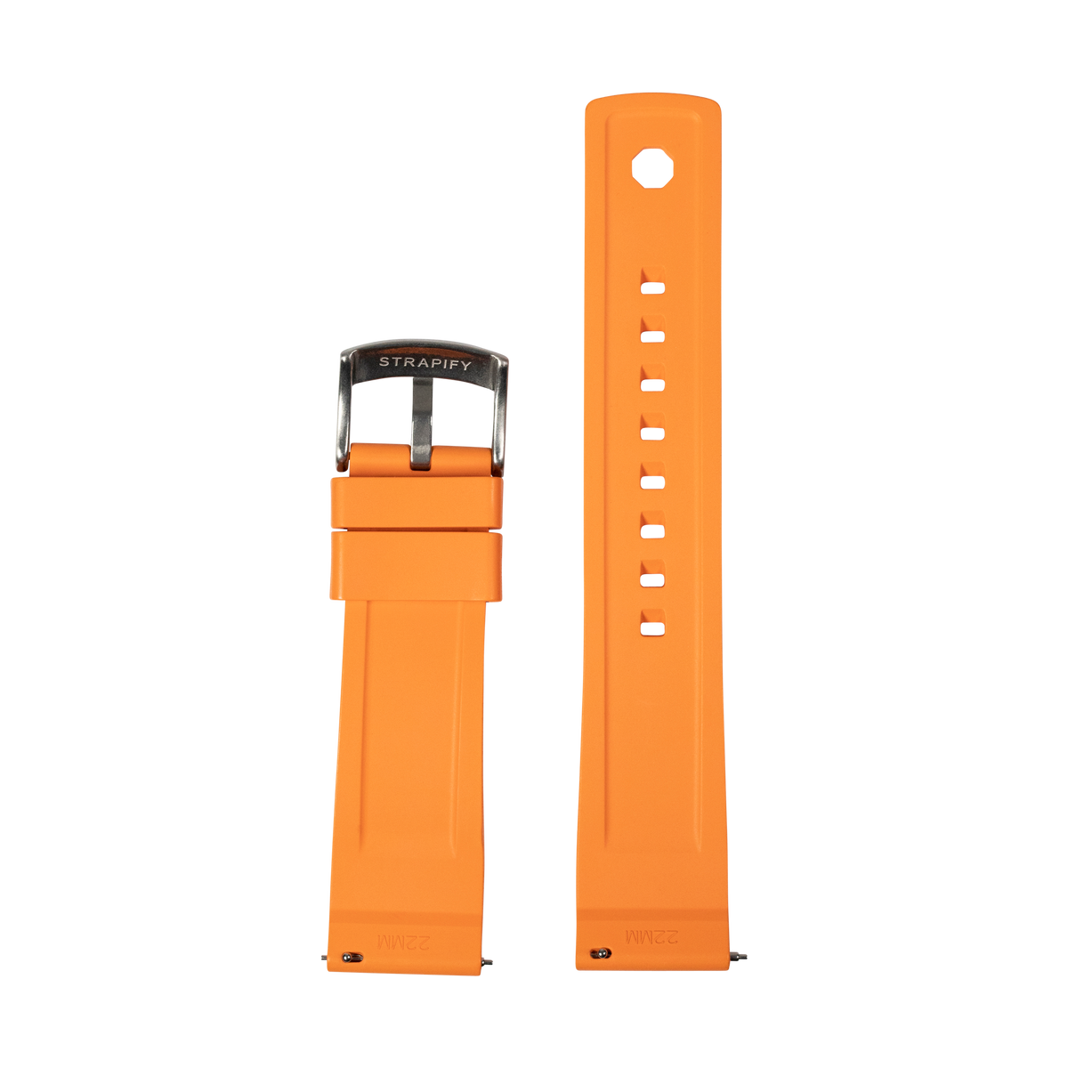 GridLock FKM Rubber - Orange for Pixel Watch 3-5 45mm