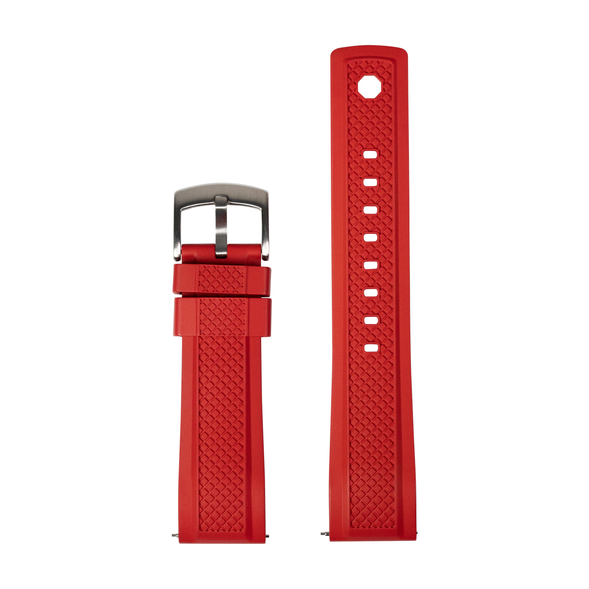 GridLock FKM Rubber - Red for Pixel Watch 3-5 45mm