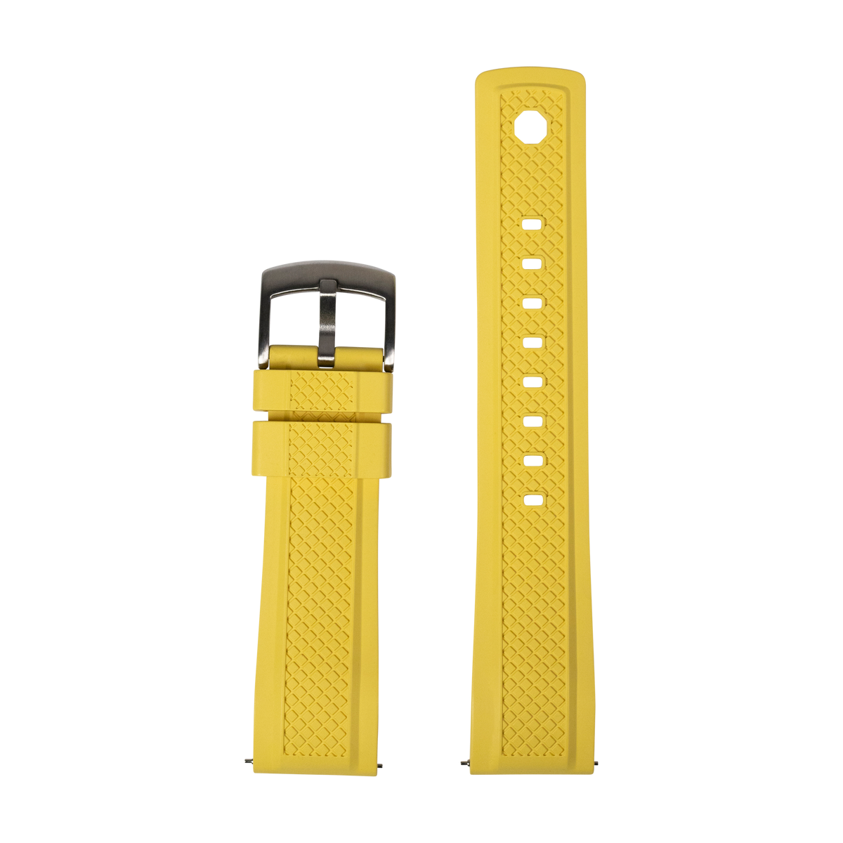 GridLock FKM Rubber - Yellow for Pixel Watch 3-5 45mm
