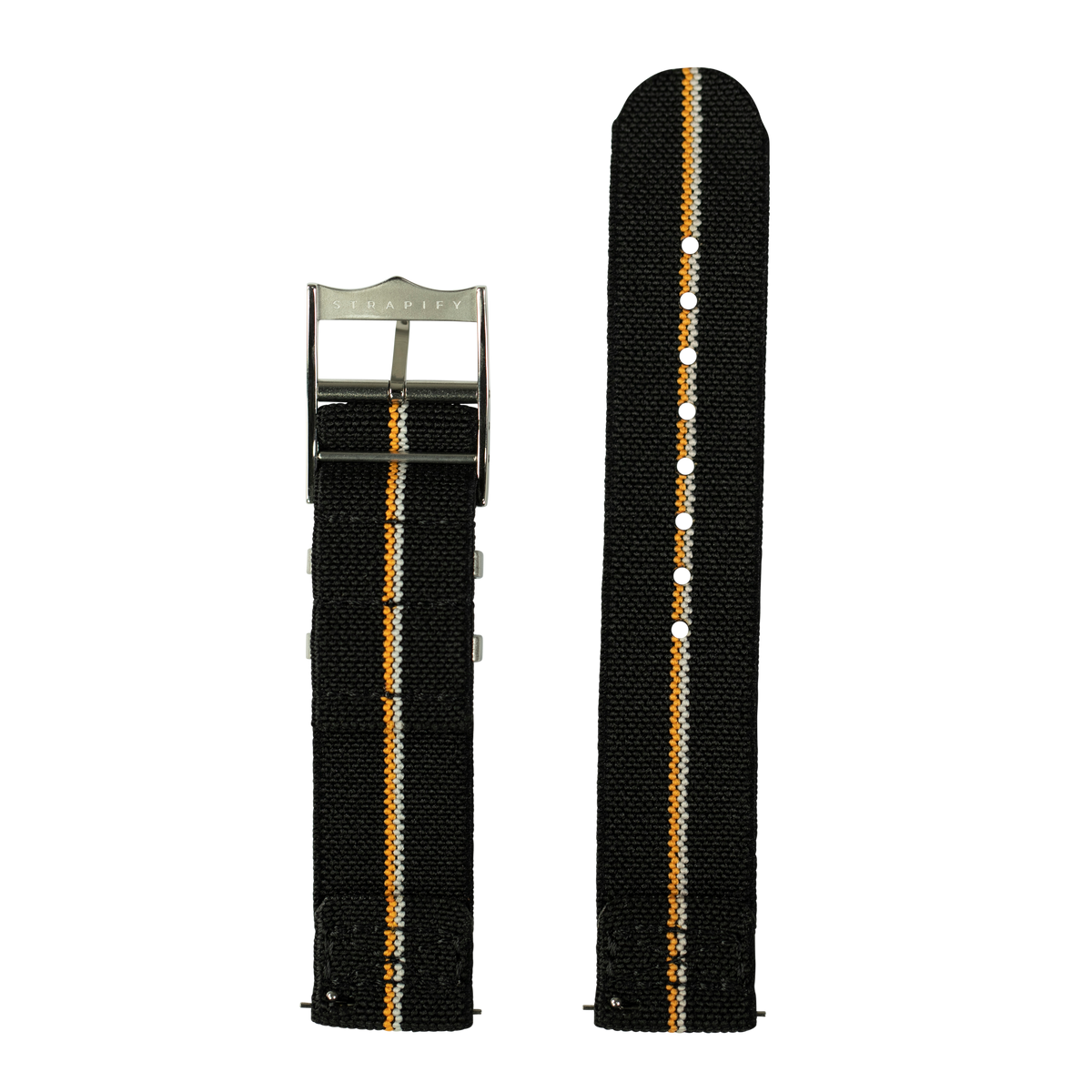 ElastoFlex - Black/Orange/White for Pixel Watch 3-5 45mm