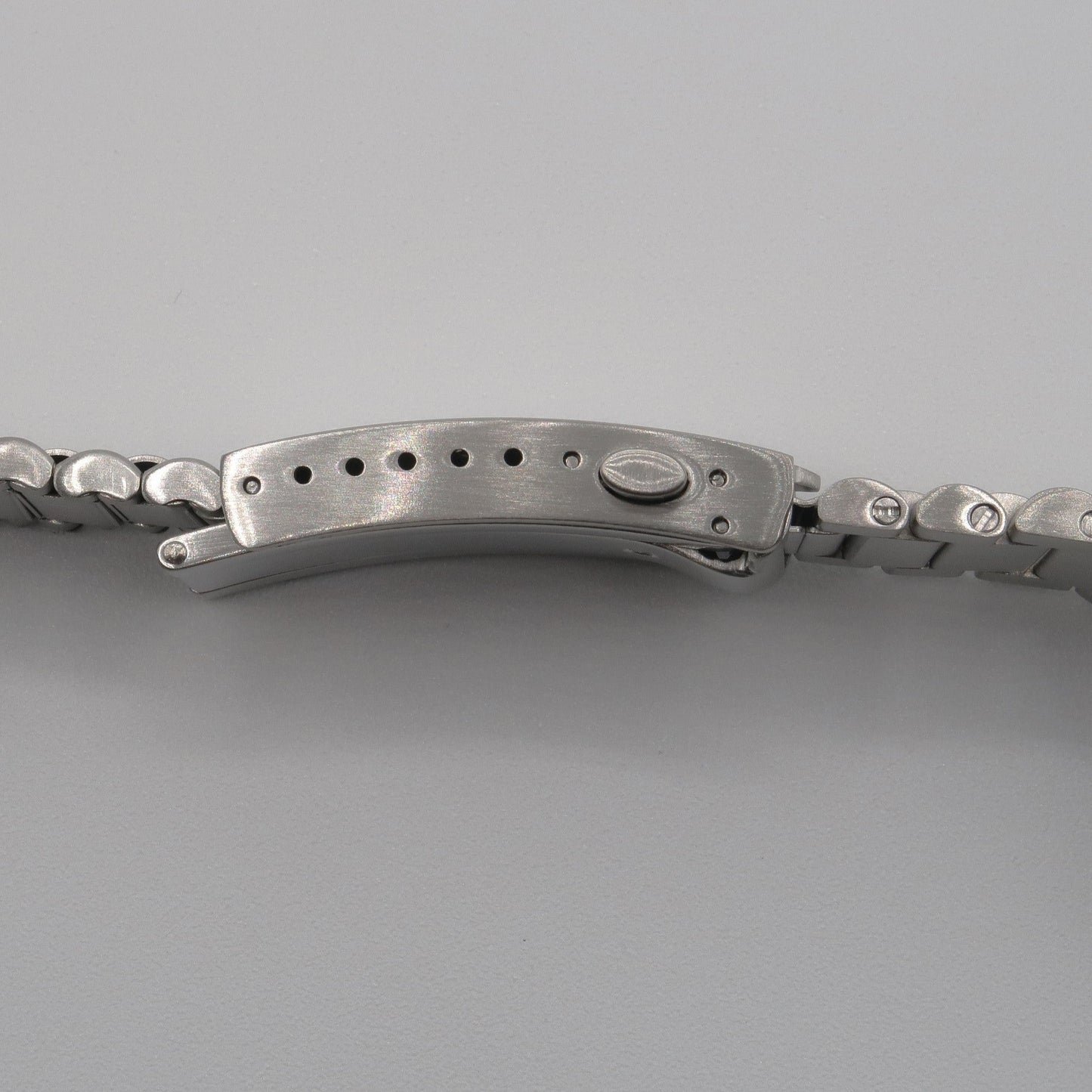 Forstner President 1450 stainless steel bracelet for Tudor Black Bay Pro with adjustment holes and deployment clasp