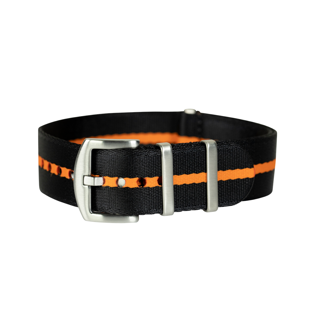 Ultra Militex - Black with Orange Centreline for Tissot PRX 40