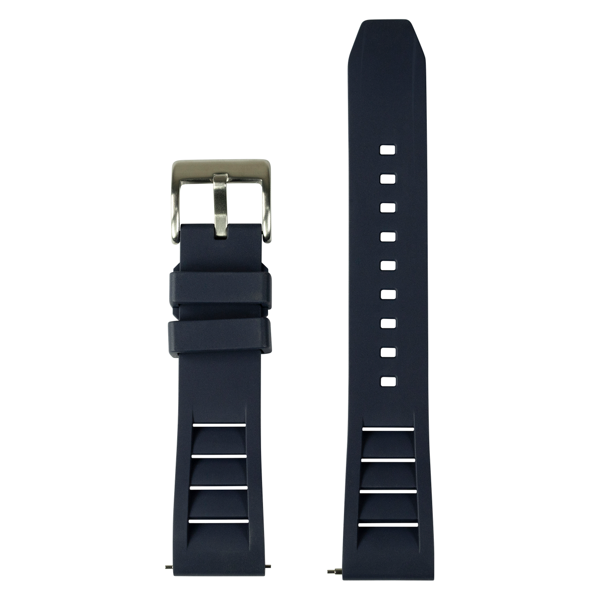 Shark Fin FKM Rubber - Navy Blue for Pixel Watch 1-5 41mm