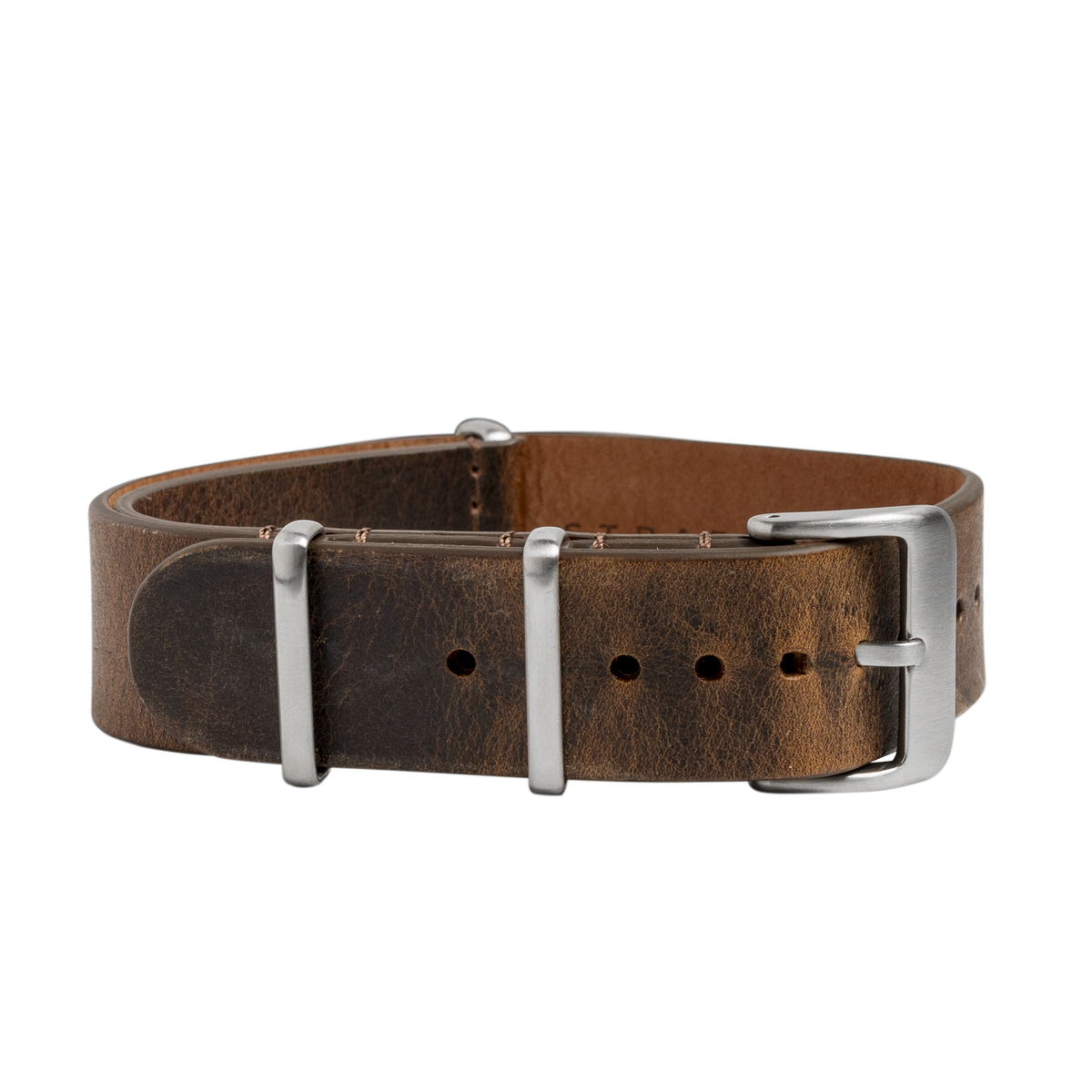 Leather Militex - Horween Dark Brown for Pixel Watch 1-5 41mm