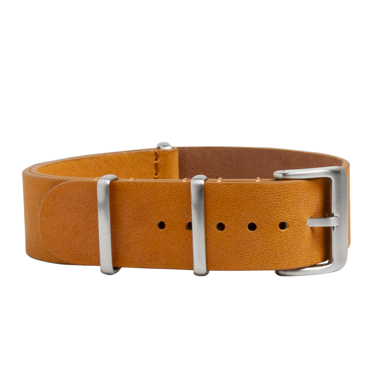 Leather Militex - Horween Tan Brown for Pixel Watch 1-5 41mm