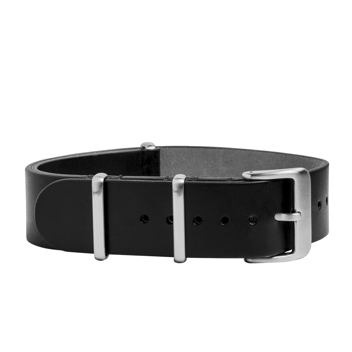 Leather Militex - Horween Black for Pixel Watch 1-5 41mm