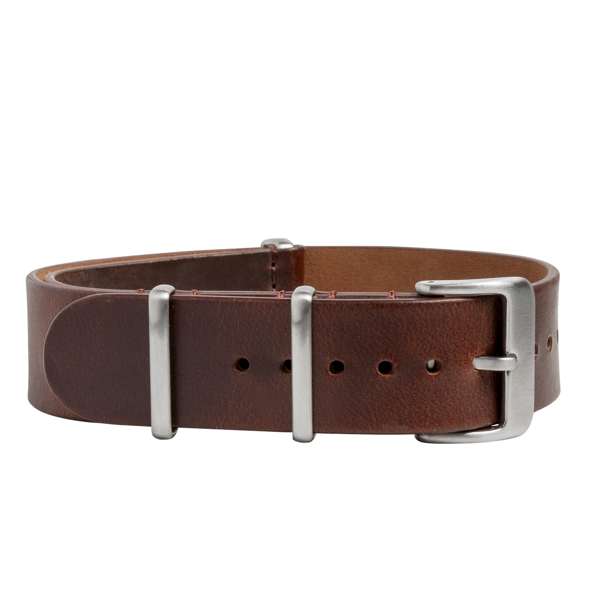 Leather Militex - Horween Mocha for Pixel Watch 1-5 41mm