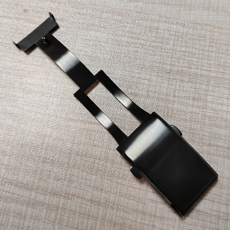 Steel Bracelet Push-Button Folding Clasp