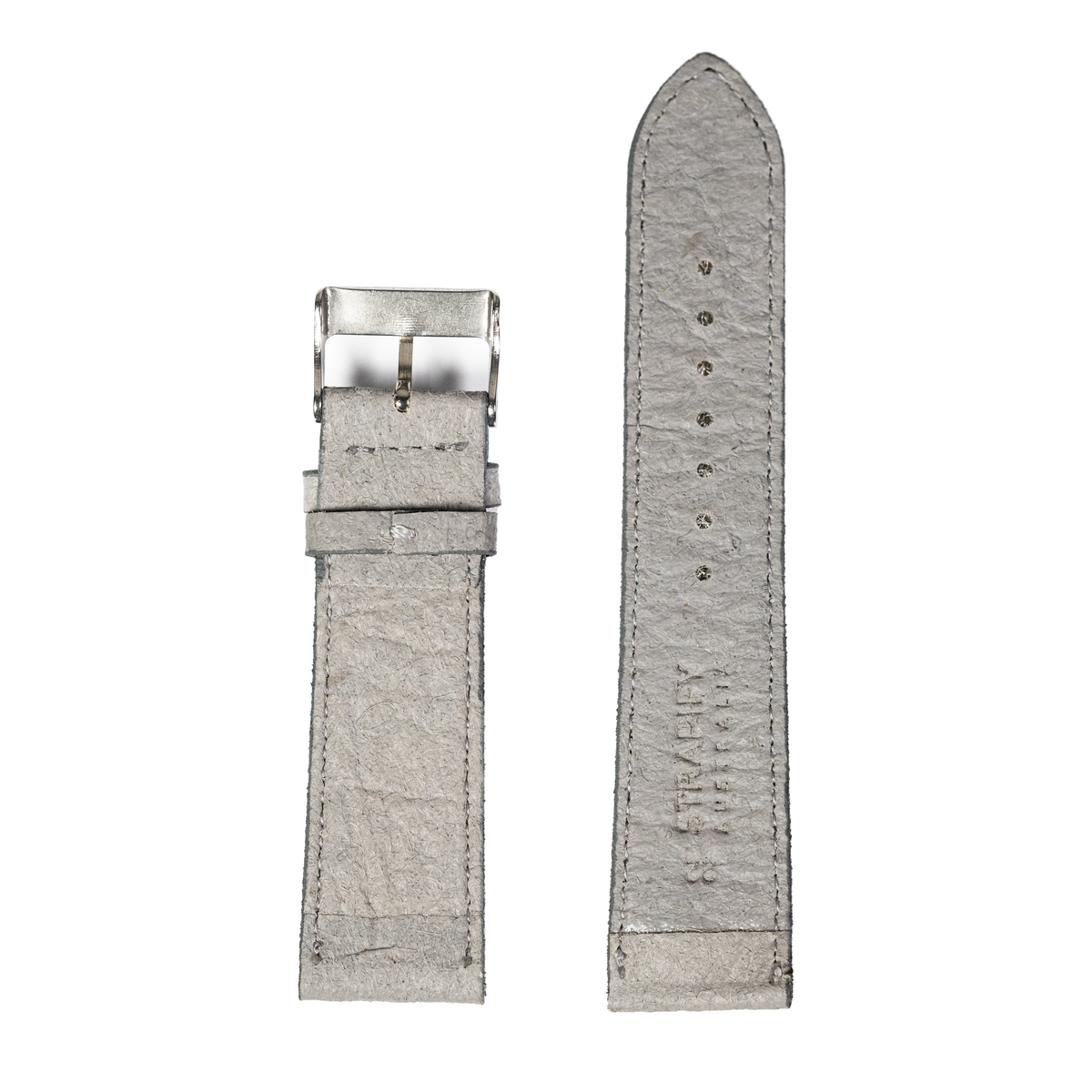Pineapple Vegan Leather - Grey for Pixel Watch 3-5 45mm