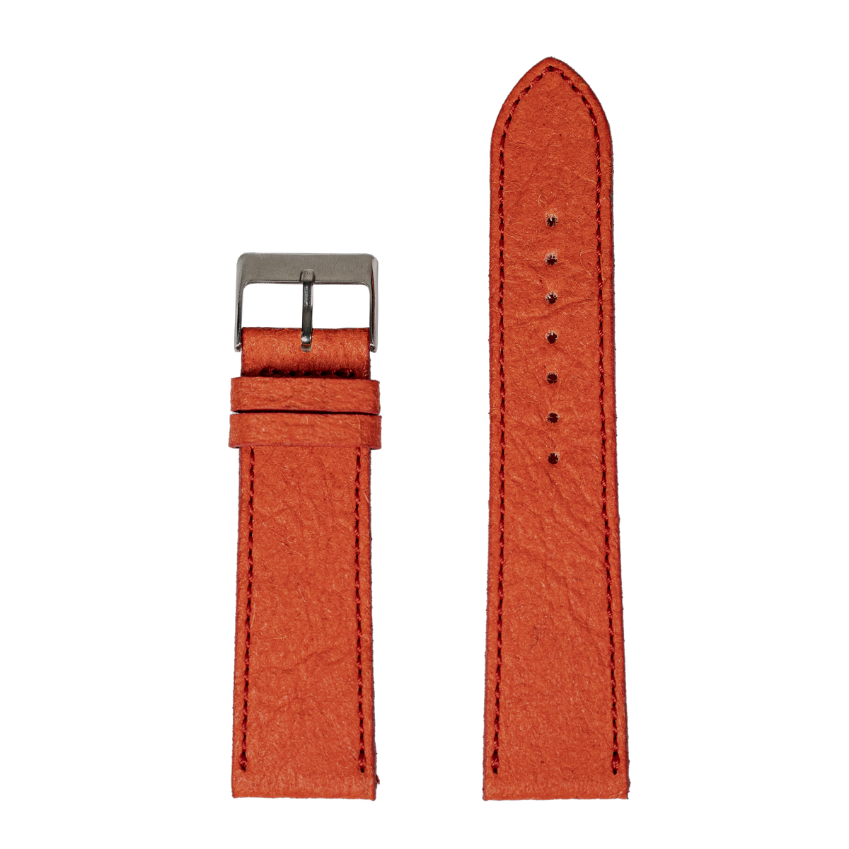Pineapple Vegan Leather - Red for Pixel Watch 3-5 45mm