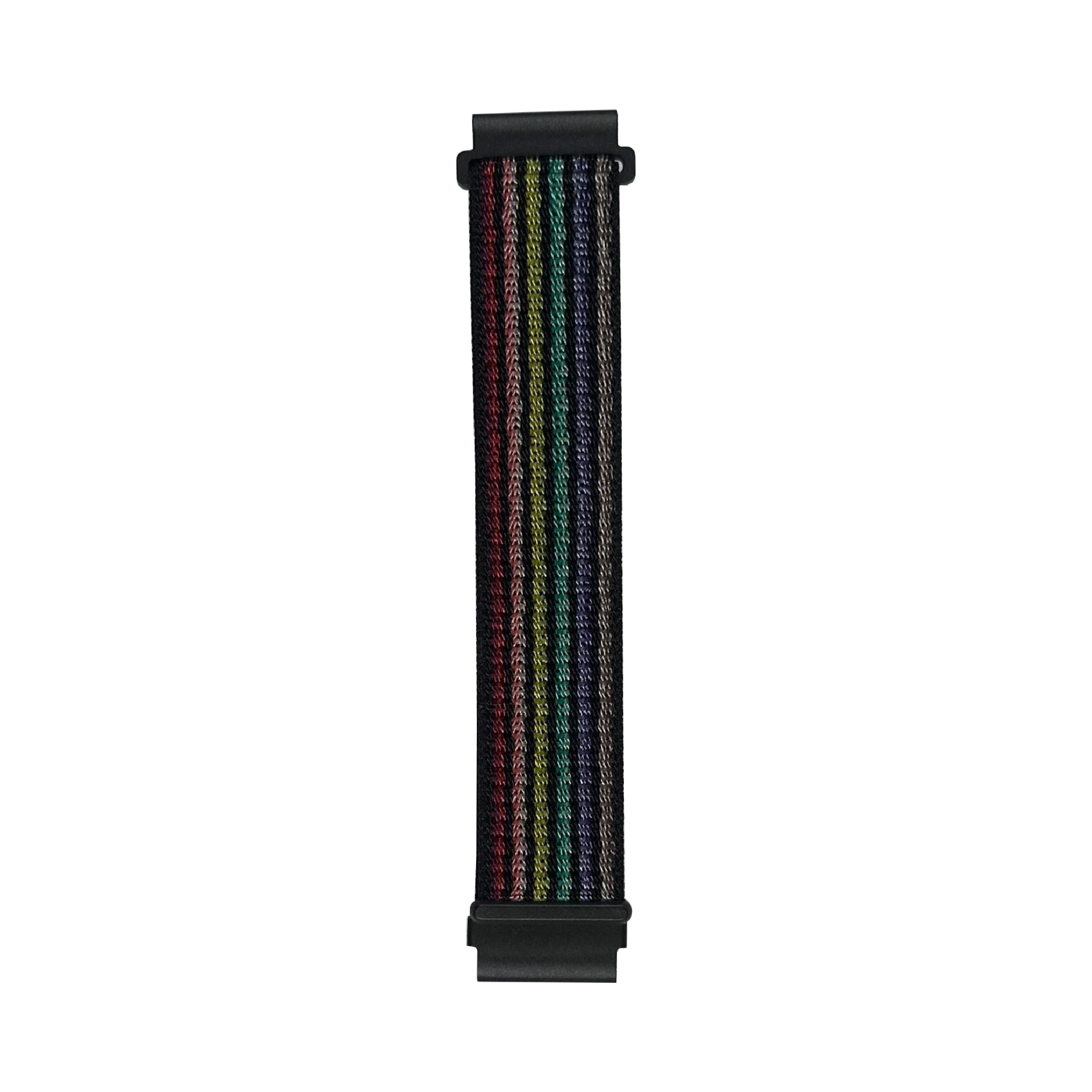 strapviz-flatlay:black-rainbow