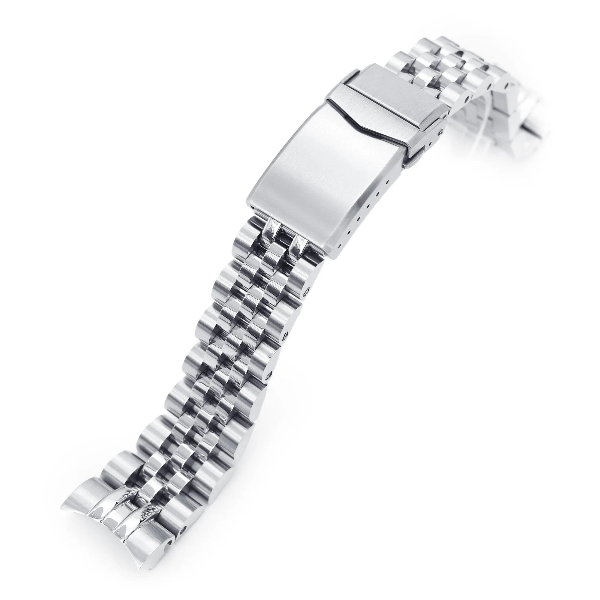 Strapcode Angus-J Louis stainless steel bracelet for Tudor Black Bay 58 with deployment clasp
