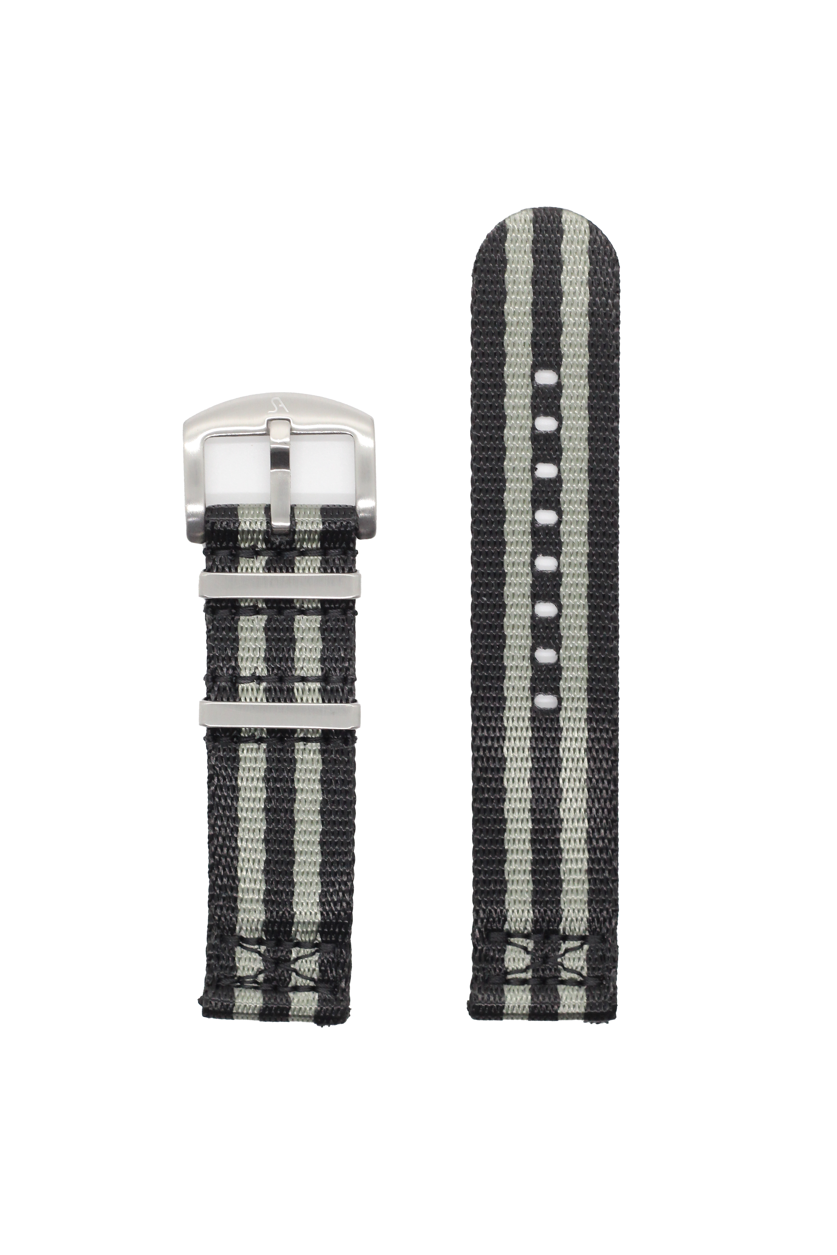 Supreme Militex Bond black and grey NATO watch strap