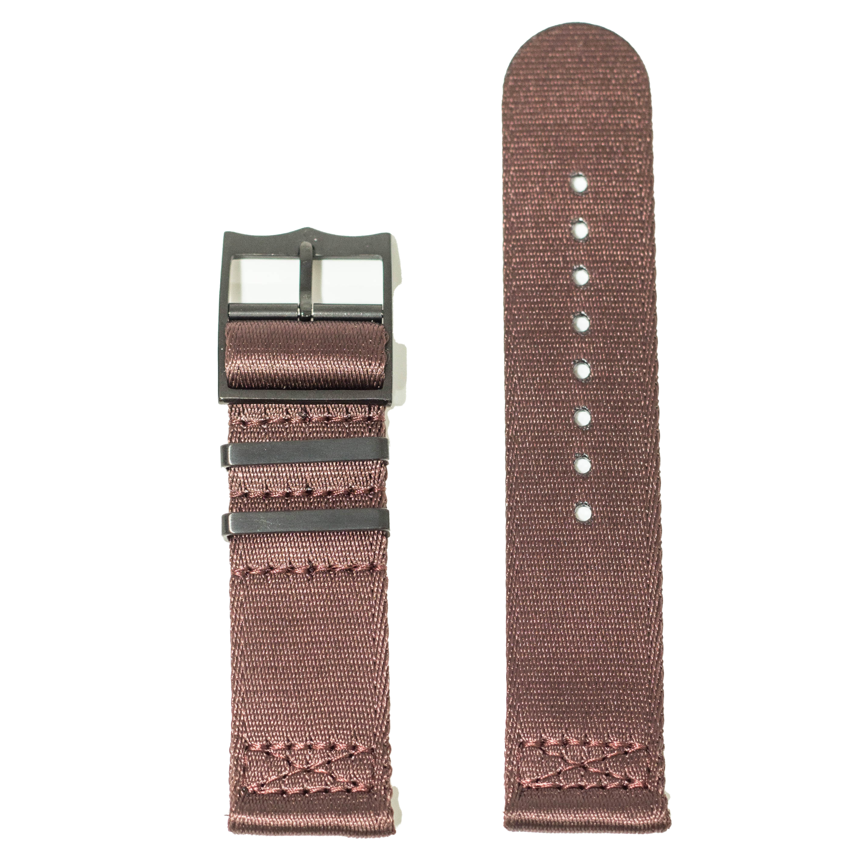 [Fitbit Versa 3 & 4/Sense 1 & 2] Ultra Militex - Stealth Brown [Black Hardware]