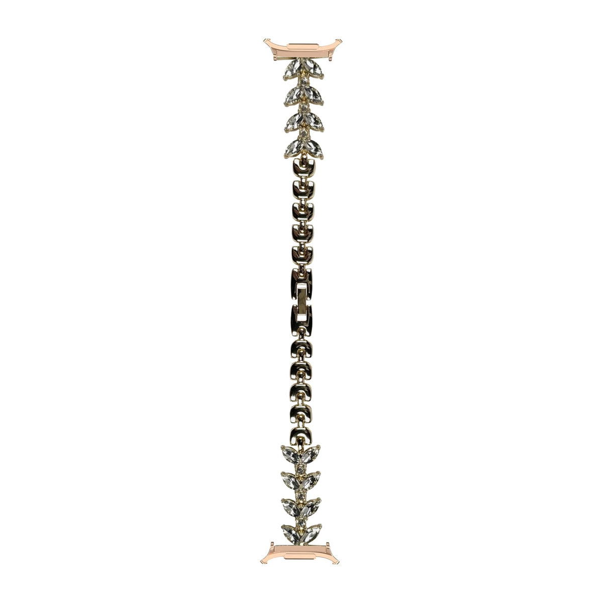 Pearce Bracelet Gold Rose Gold with Strap Adapter for Galaxy Watch 8-9/Ultra