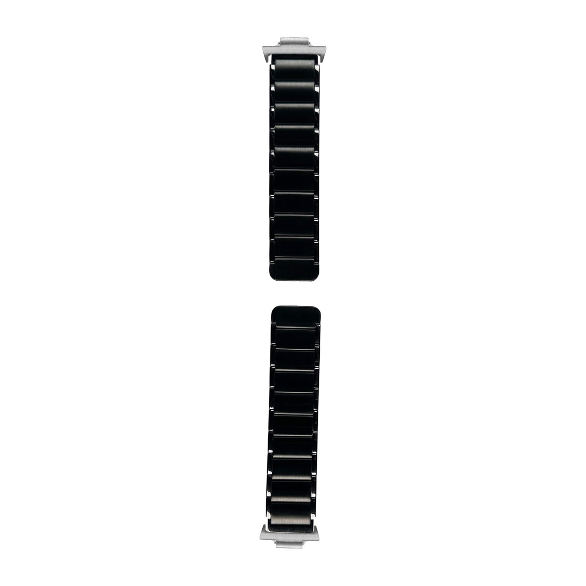 Magnetic Steel Bracelet Black Silver with Strap Adapter for Tissot PRX 40