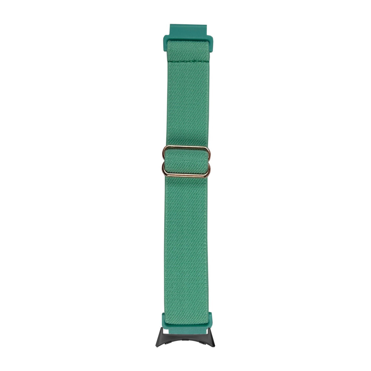 Weaved Elastic Loop Cyan with Google Pixel Spring Bar Adapters - Wear Any 20mm Strap! for Pixel Watch 1-5 41mm