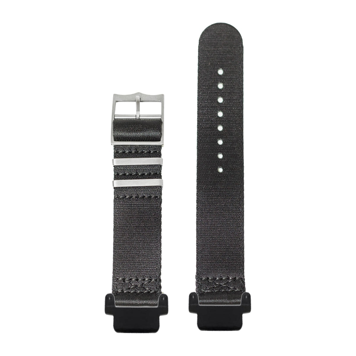Ultra Militex - Black S-M Black with Garmin Forerunner 220/ 230/ 235/ 620/ 630/ 735XT Strap Adapters for Garmin Forerunner 220/ 230/ 235/ 620/ 630/ 735XT
