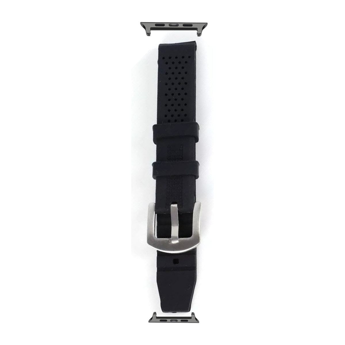 Black Military V2 Black with Connecters - Spring Bar Type for Apple Watch