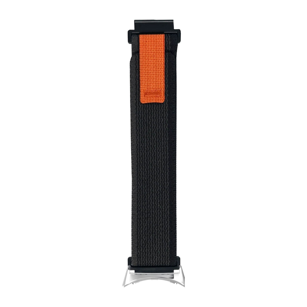 Trail Loop Black / Grey Silver with Google Pixel Spring Bar Adapters - Wear Any 20mm Strap! for Pixel Watch 1-5 41mm