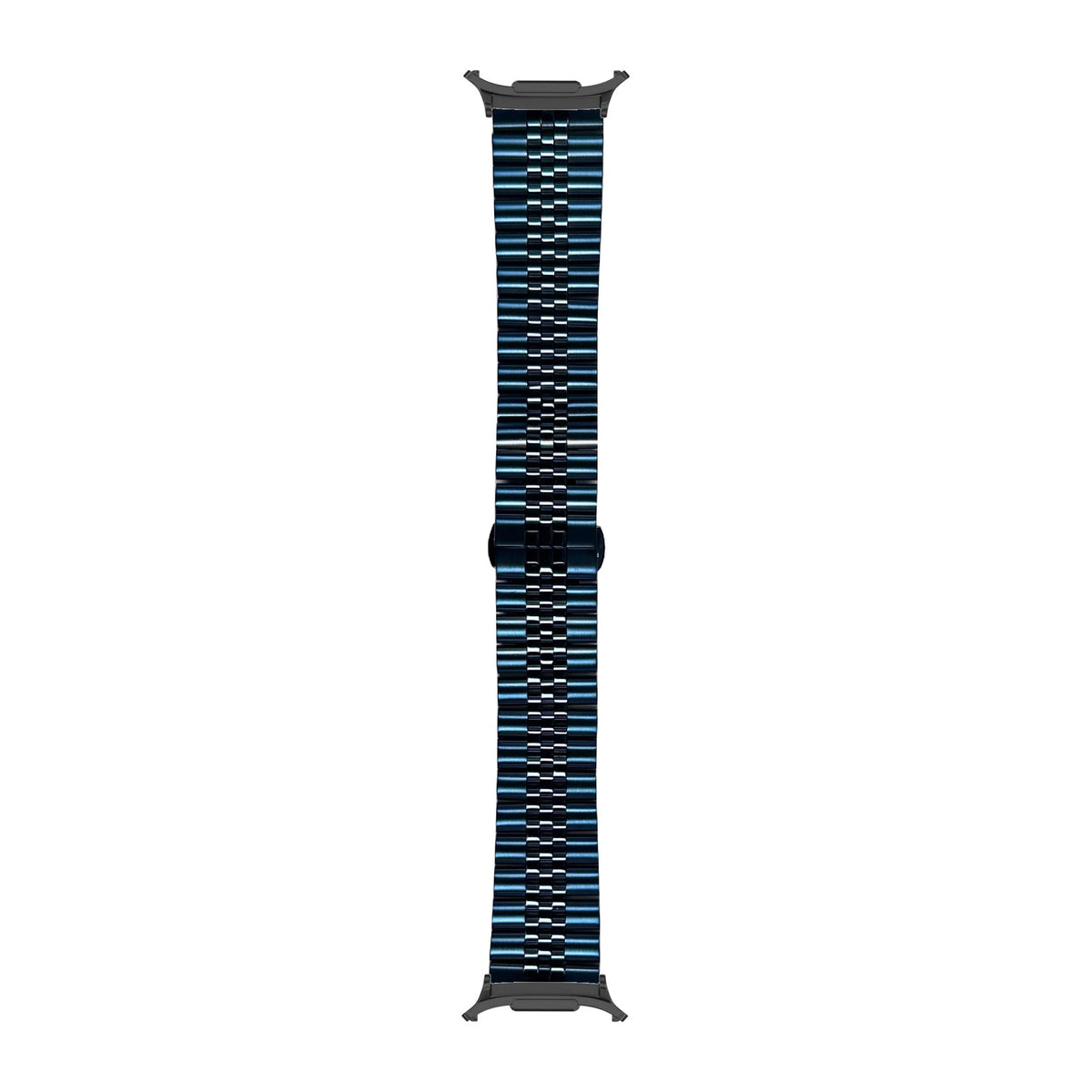 Jubilee Bracelet - Navy Blue Black with Strap Adapter for Galaxy Watch 8-9/Ultra