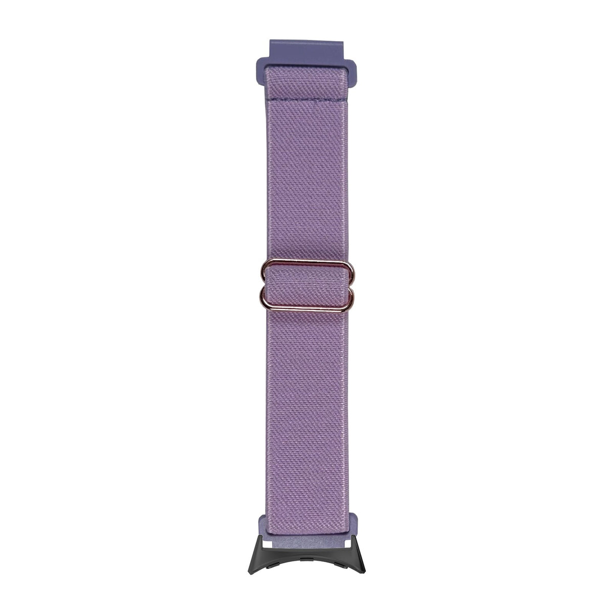 Weaved Elastic Loop Lavender with Google Pixel Spring Bar Adapters - Wear Any 20mm Strap! for Pixel Watch 3-5 45mm