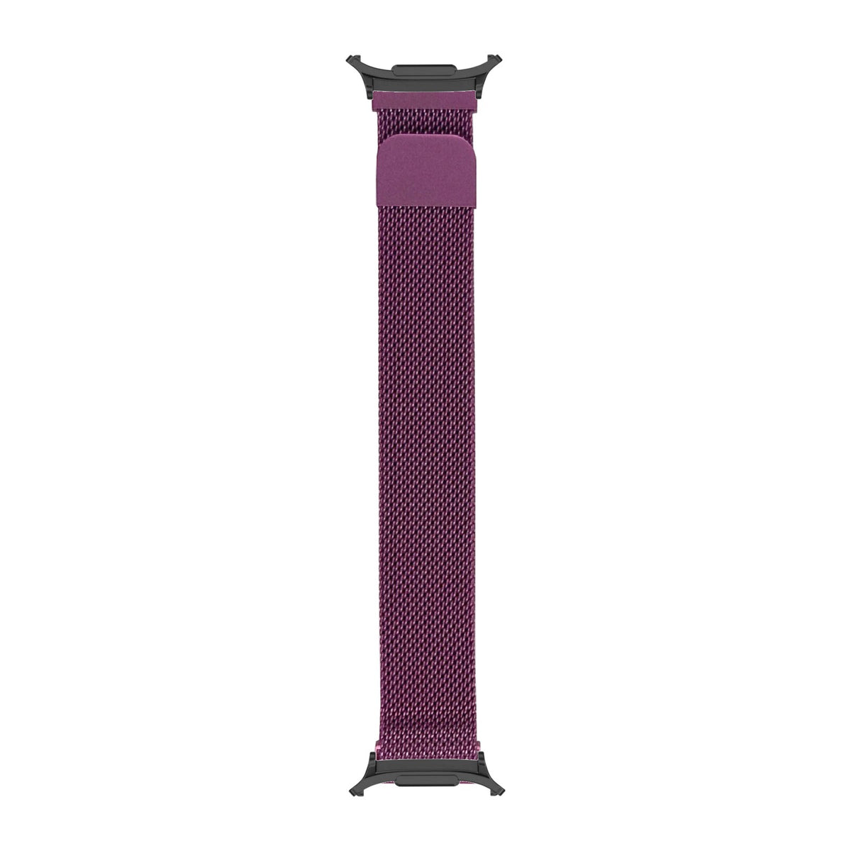 Milanese - Violet Black with Strap Adapter for Galaxy Watch 8-9/Ultra