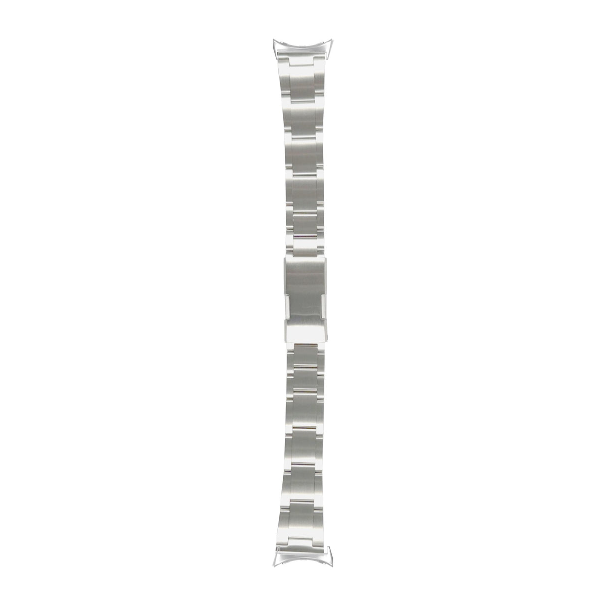 Riven-O2 Titanium Bracelet Silver with Google Pixel Spring Bar Adapters - Wear Any 20mm Strap! for Pixel Watch 3-5 45mm