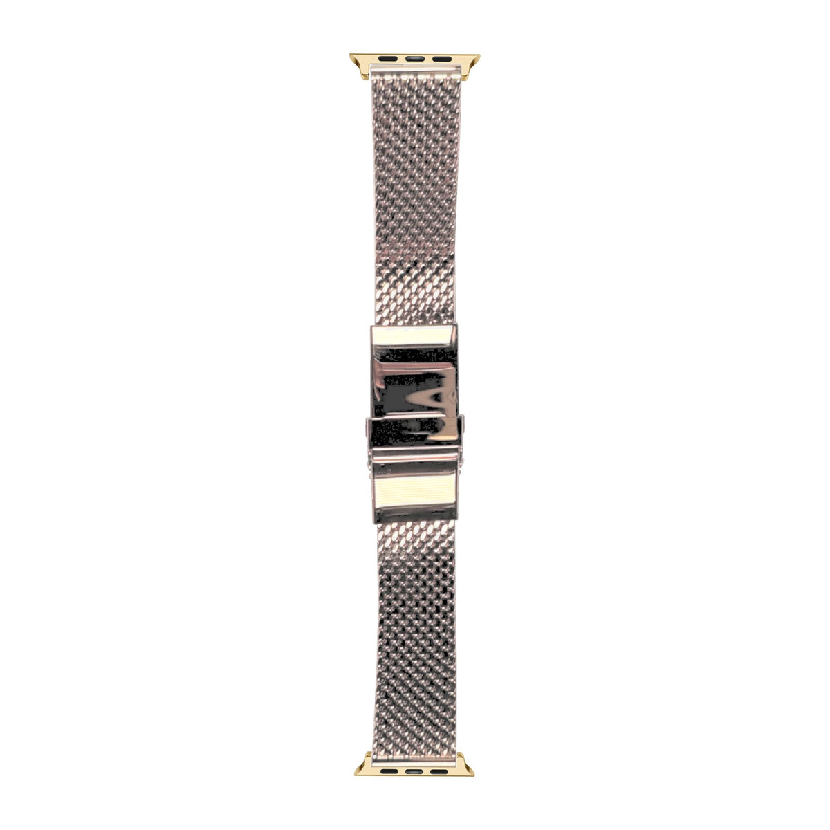 Milanese strap 22mm 2785 - Copper Gold with Connecters - Spring Bar Type for Apple Watch