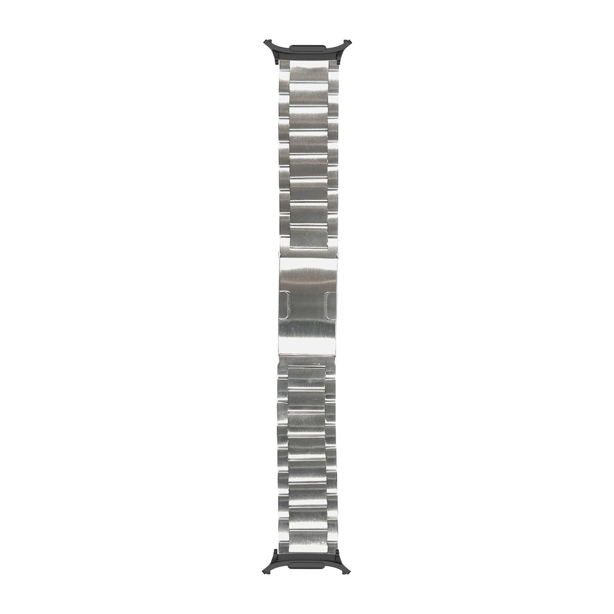 EasyFit Bracelet - Silver Black with Strap Adapter for Galaxy Watch 8-9/Ultra