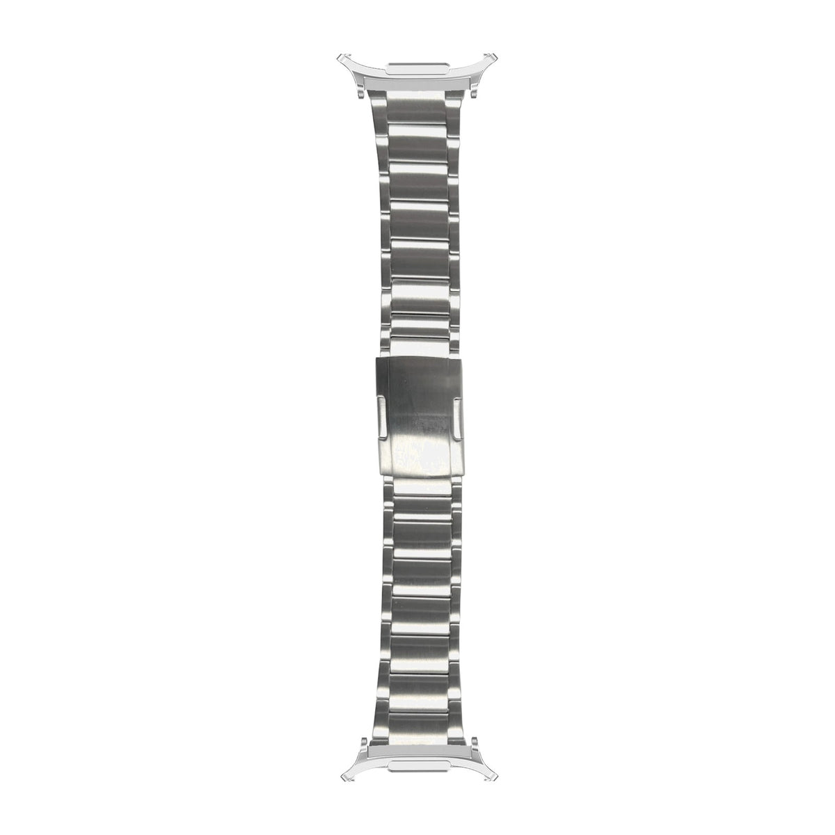Titanium Bracelet 2 Series 1-9: 38-41mm & Series 10-12: 42mm Silver Silver with Strap Adapter for Galaxy Watch 8-9/Ultra