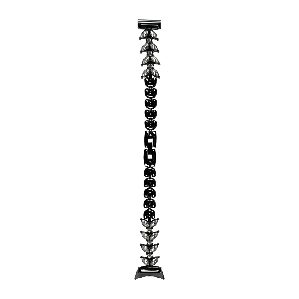 Pearce Bracelet Black with Google Pixel Spring Bar Adapters - Wear Any 20mm Strap! for Pixel Watch 3-5 45mm