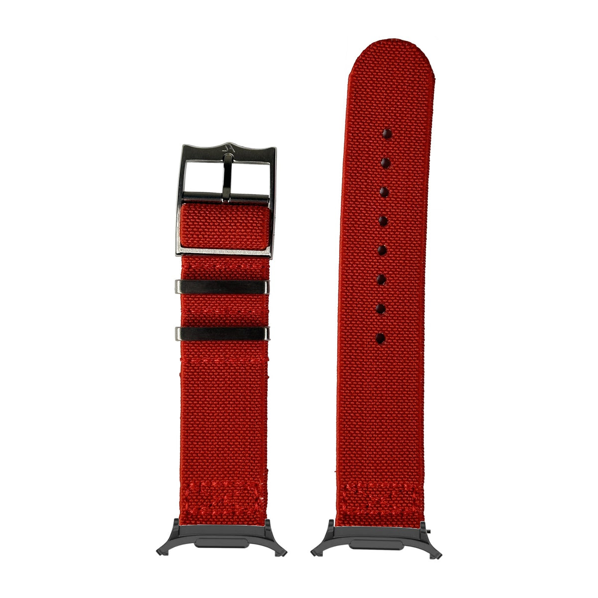 ElastoFlex - Red Black with Strap Adapter for Galaxy Watch 8-9/Ultra