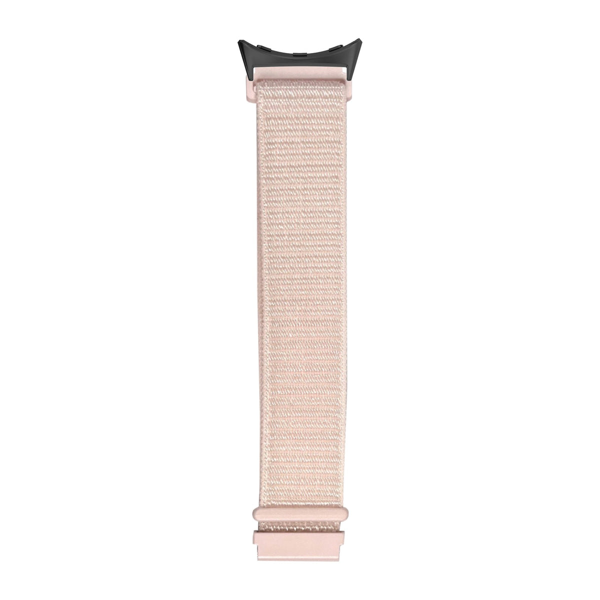 Sports Loop (Velcro) Powder Pink with Google Pixel Spring Bar Adapters - Wear Any 20mm Strap! for Pixel Watch 1-5 41mm