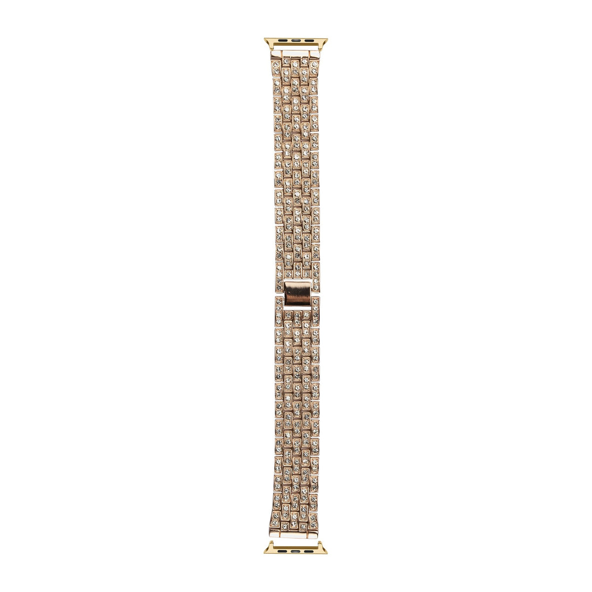 Shimmer Bracelet Rose Gold Gold with Connecters - Spring Bar Type for Apple Watch