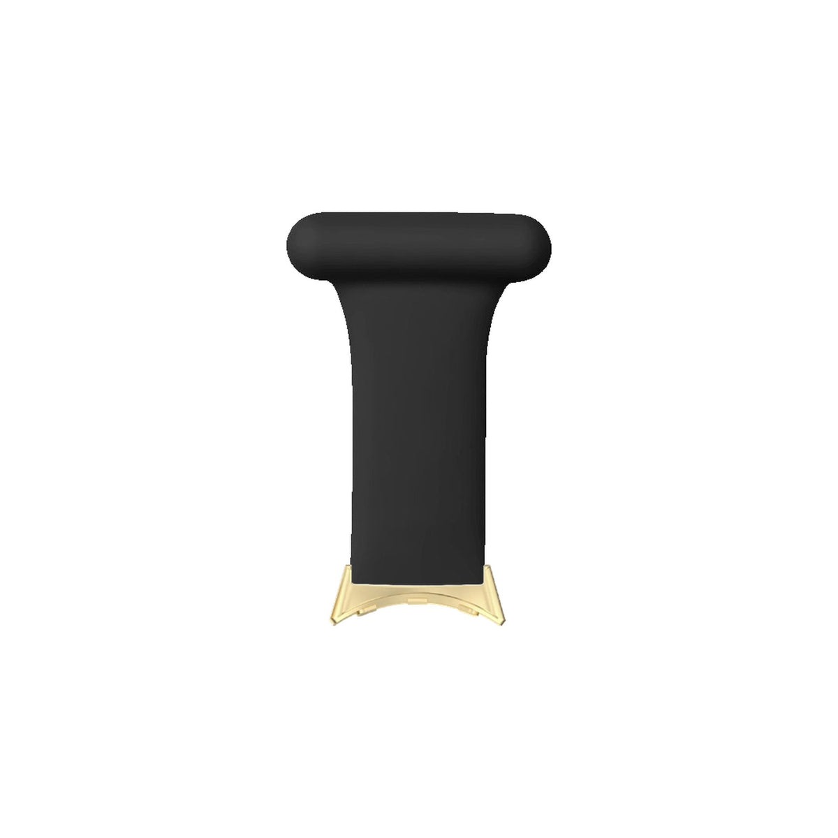 Job Fobs - For Doctors, Nurses and Other Professionals! Black Gold with Google Pixel Spring Bar Adapters - Wear Any 20mm Strap! for Pixel Watch 1-5 41mm